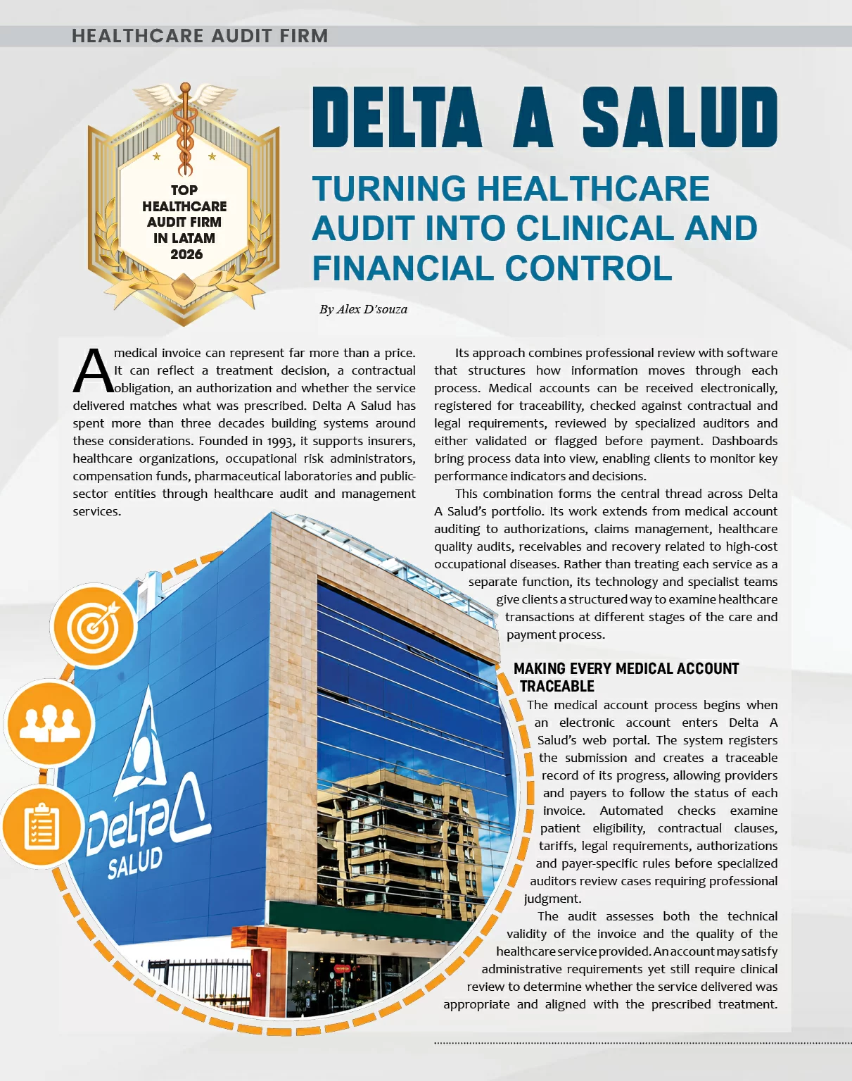 Delta A Salud Turning Healthcare Audit into Clinical and Financial Control | Construction Business Review